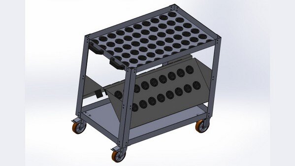 CARRELLO PORTA MANDRINI
