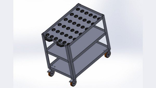 CARRELLO PORTA MANDRINI